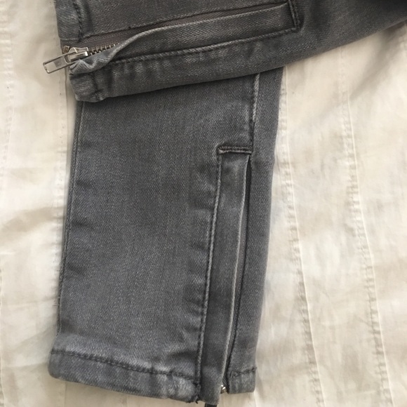 Grey 7 For All Mankind Girl Super Skinny Jeans 6x - Picture 6 of 8